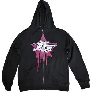 Tarestyles Zip-Hood Black