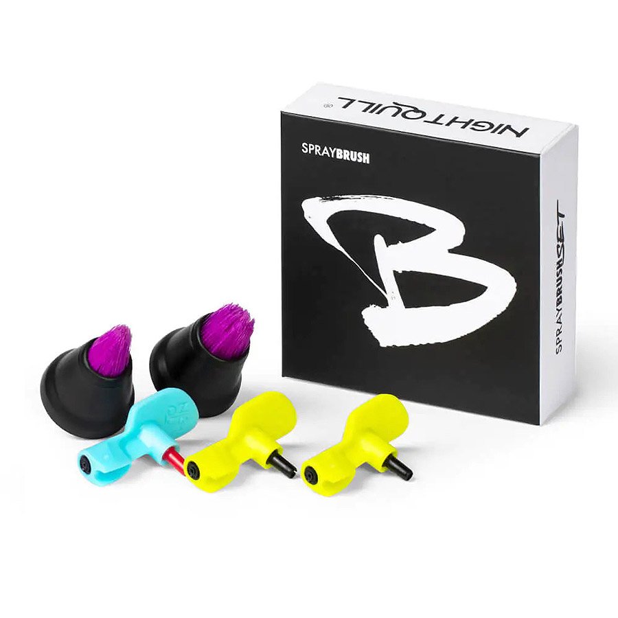 Night Quill Spray Brush Set